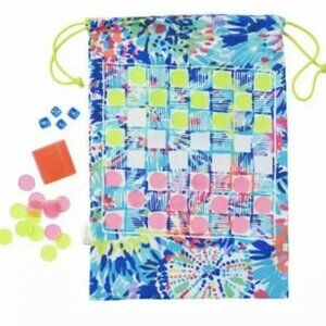 Lilly Pulitzer Drawstring Bag in Multi Dive in Beach Game NWT